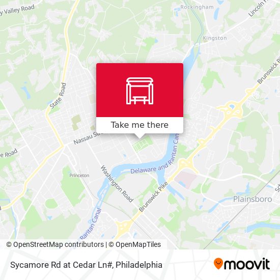 Mapa de Sycamore Rd at Cedar Ln#