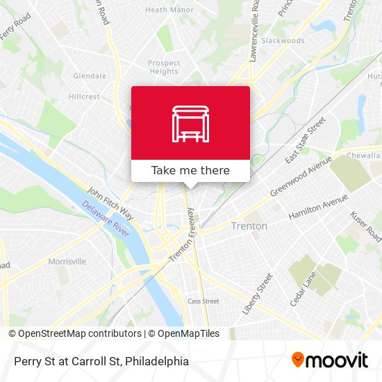 Mapa de Perry St at Carroll St