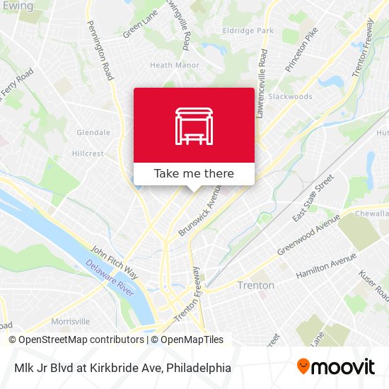 Mlk Jr Blvd at Kirkbride Ave map