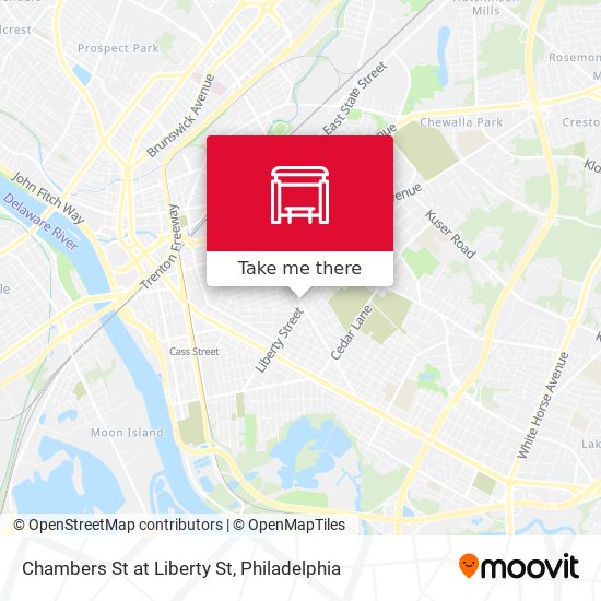 Mapa de Chambers St at Liberty St
