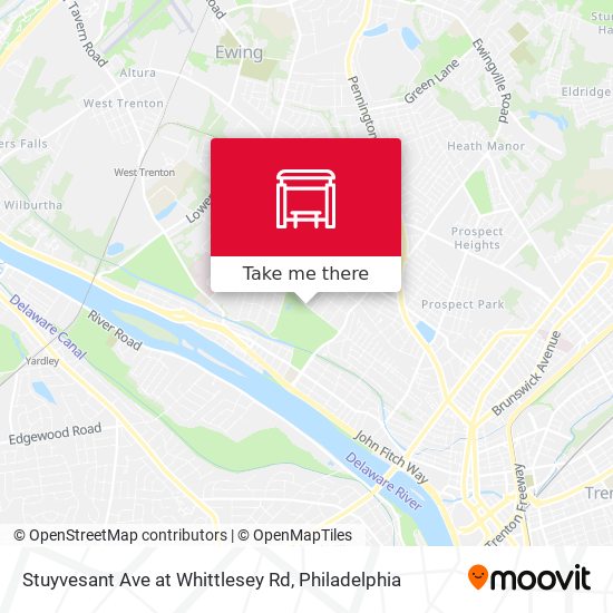 Stuyvesant Ave at Whittlesey Rd map