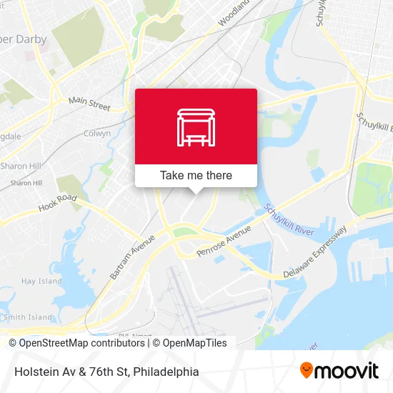 Holstein Av & 76th St map