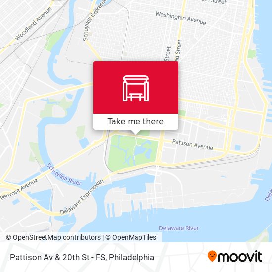 Mapa de Pattison Av & 20th St - FS