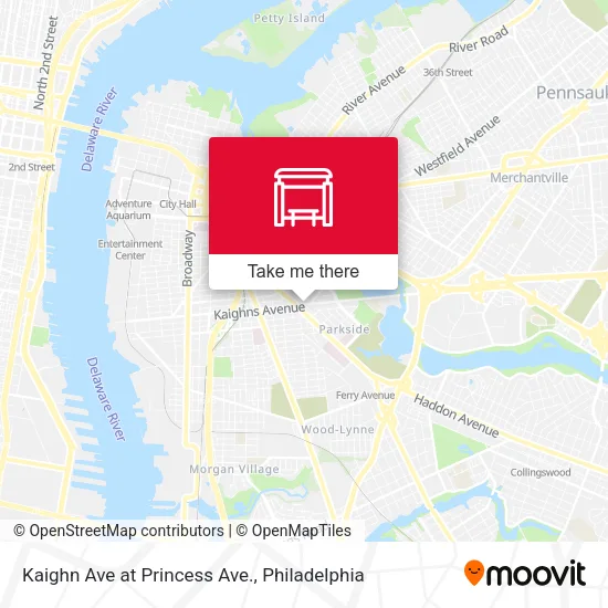 Mapa de Kaighn Ave at Princess Ave.