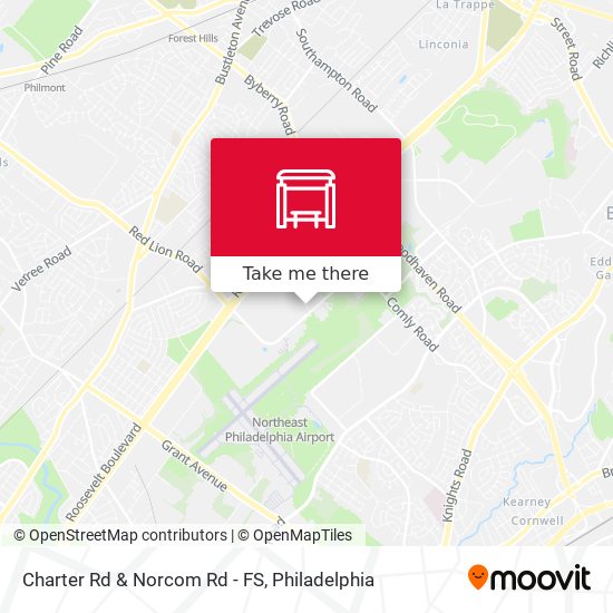 Charter Rd & Norcom Rd - FS map
