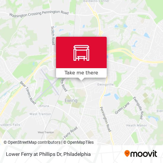 Lower Ferry at Phillips Dr map