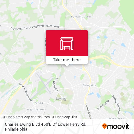 Mapa de Charles Ewing Blvd 450'E Of Lower Ferry Rd