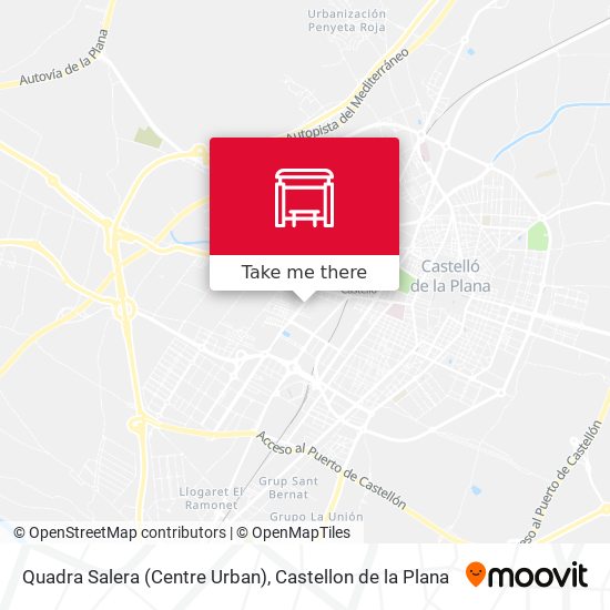 mapa Quadra Salera (Centre Urban)