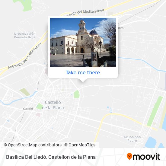 mapa Basílica Del Lledó