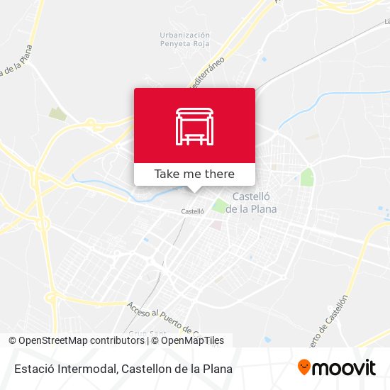 mapa Estació Intermodal