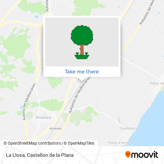 mapa La Llosa