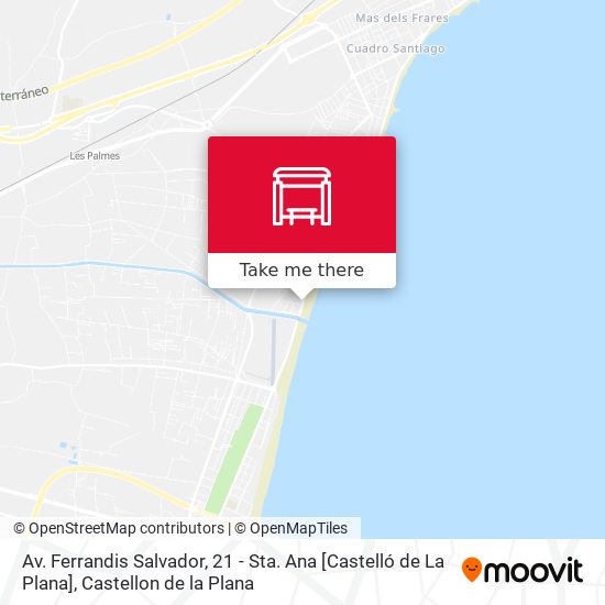mapa Av. Ferrandis Salvador, 21 - Sta. Ana [Castelló de La Plana]