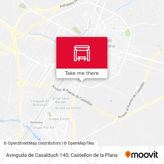 Avinguda de Casalduch 140 map