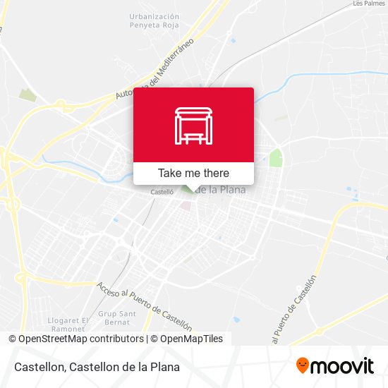 mapa Castellon