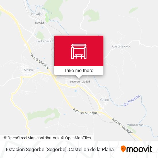 mapa Estación Segorbe [Segorbe]