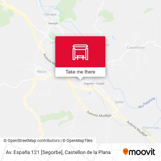 mapa Av. España 121 [Segorbe]