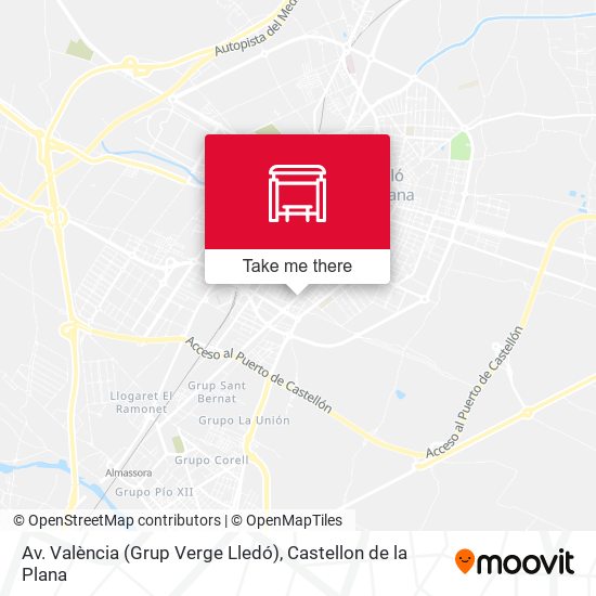 Av. València (Grup Verge Lledó) map