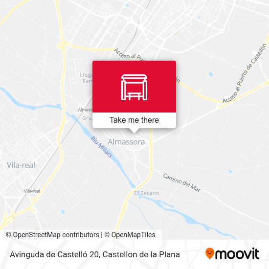 Avinguda de Castelló 20 map