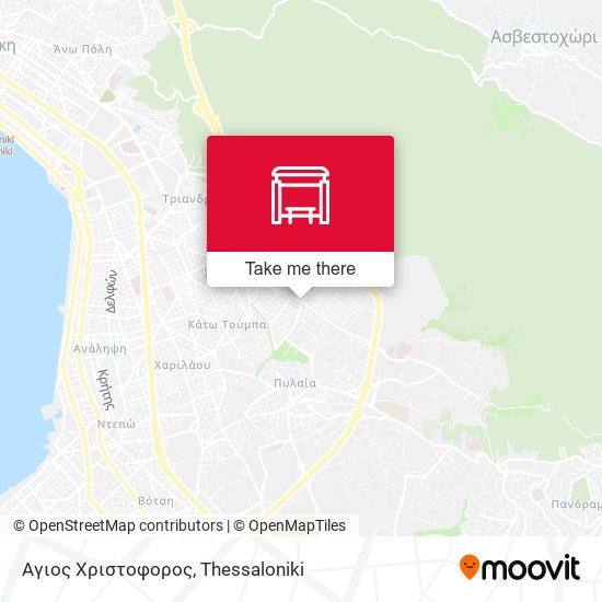 Αγιος Χριστοφορος map