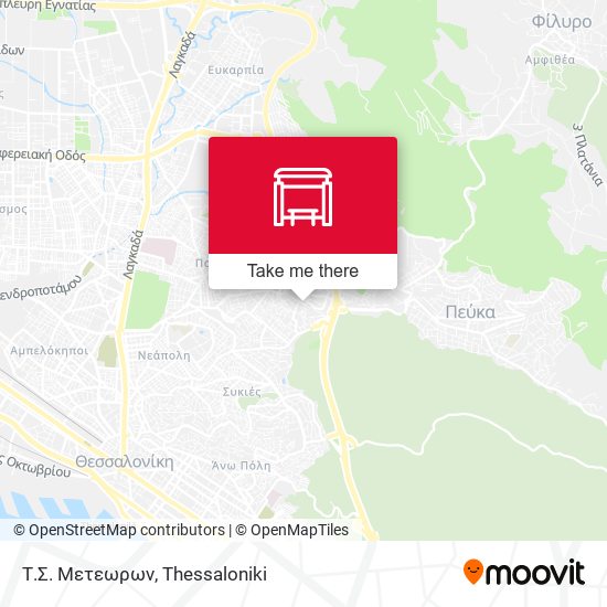 Τ.Σ. Μετεωρων map