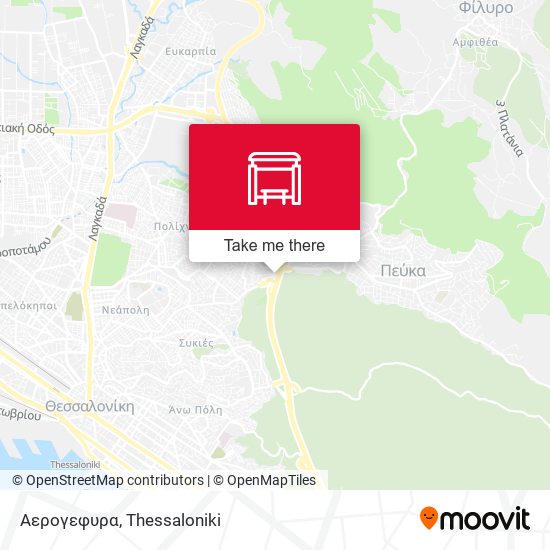 Αερογεφυρα map