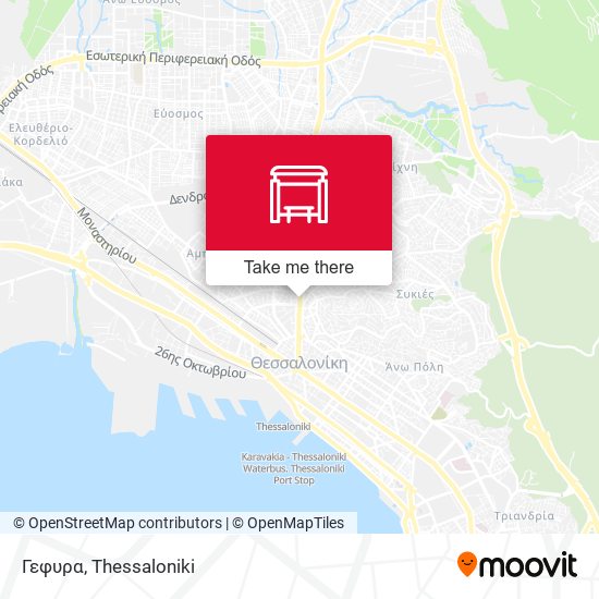 Γεφυρα map