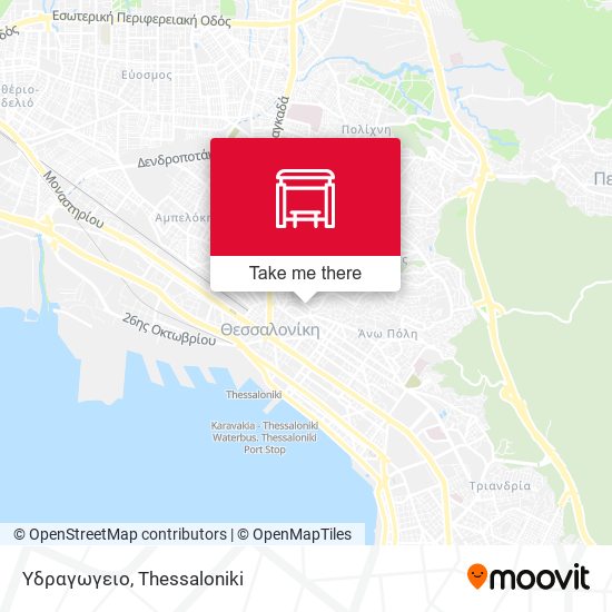 Υδραγωγειο map