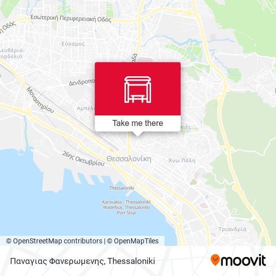 Παναγιας Φανερωμενης map