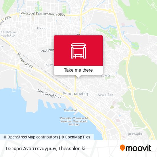 Γεφυρα Αναστεναγμων map