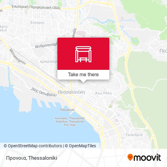 Προνοια map