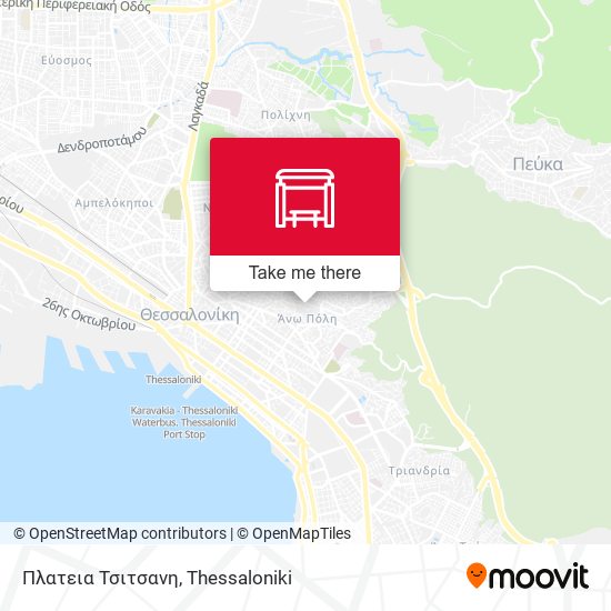 Πλατεια Τσιτσανη map