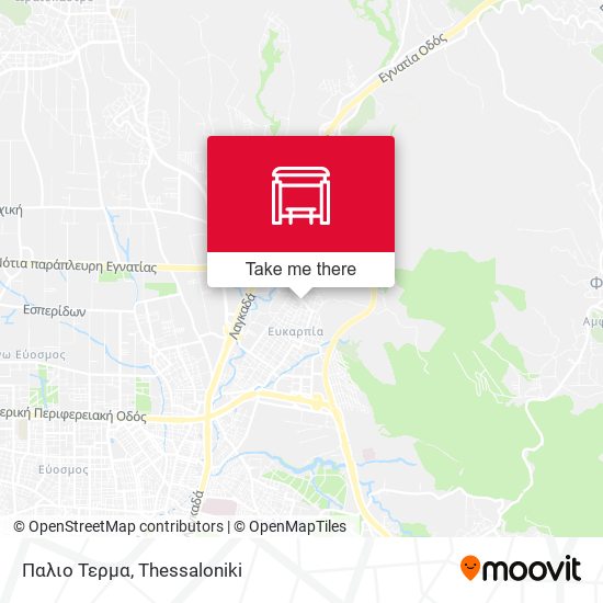 Παλιο Τερμα map