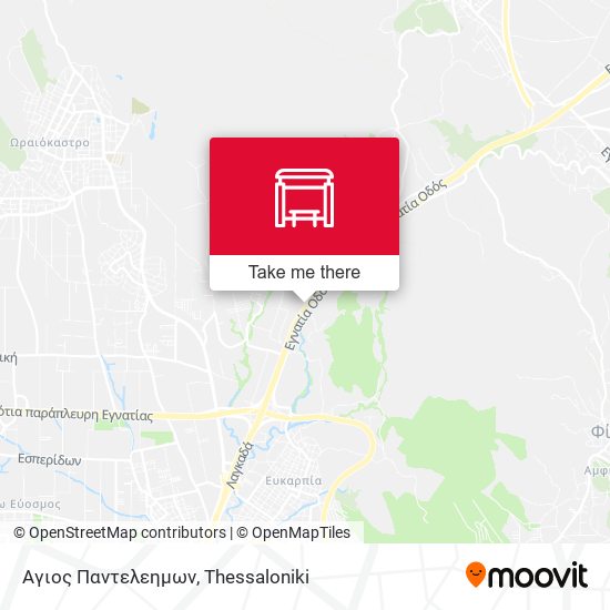 Αγιος Παντελεημων map