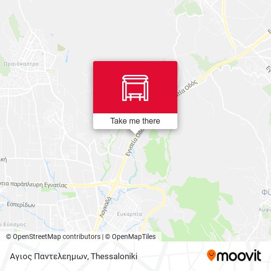 Αγιος Παντελεημων map