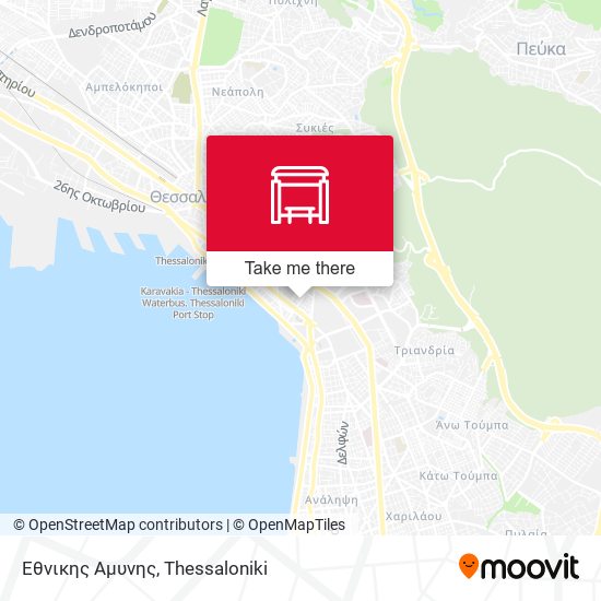 Εθνικης Αμυνης map