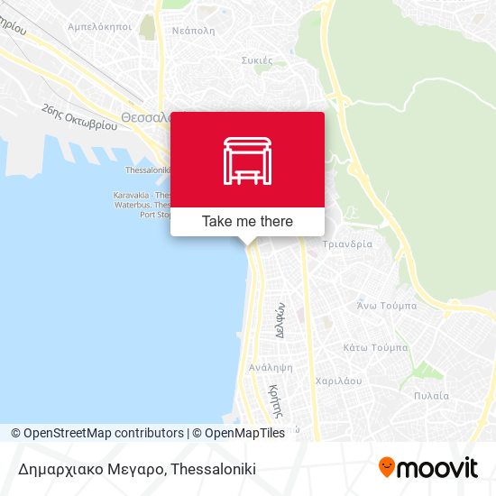 Δημαρχιακο Μεγαρο map