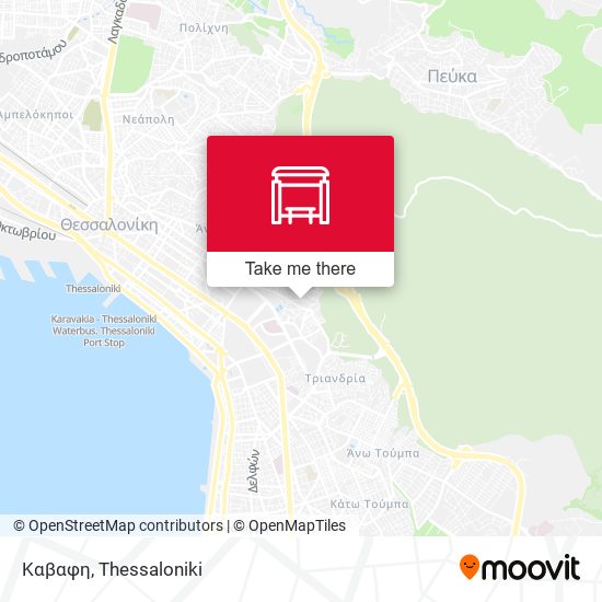 Καβαφη map