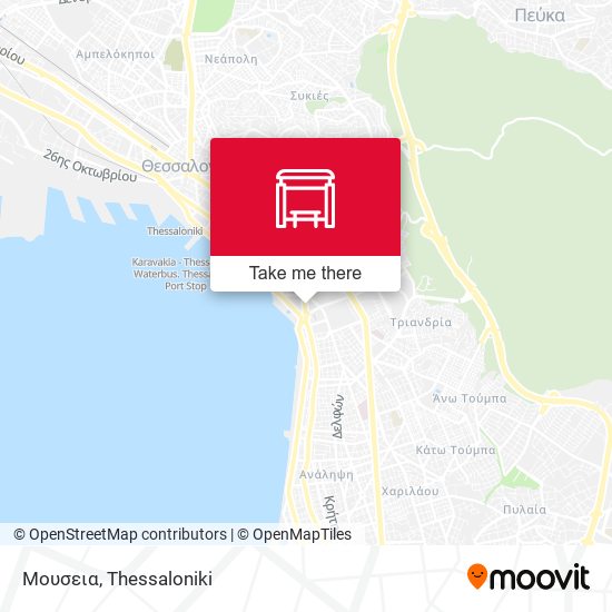 Μουσεια map