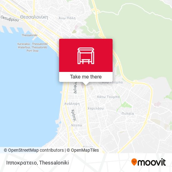 Ιπποκρατειο map