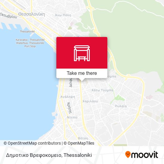 Δημοτικο Βρεφοκομειο map