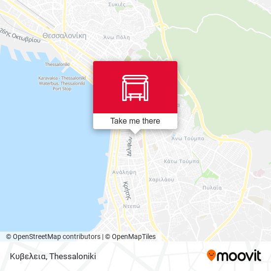 Κυβελεια map
