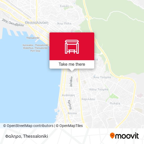 Φαληρο map