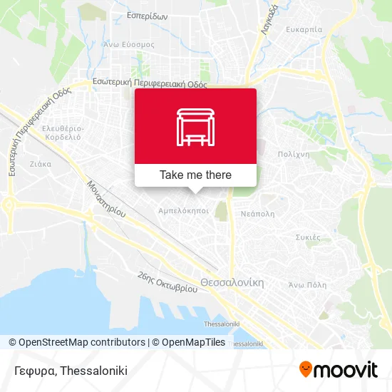 Γεφυρα map