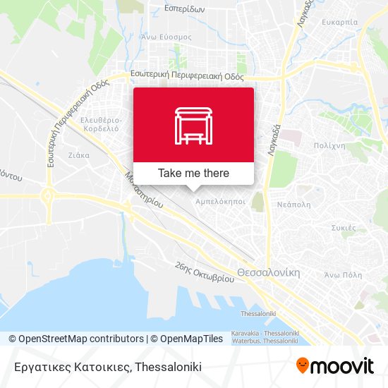 Εργατικες Κατοικιες map
