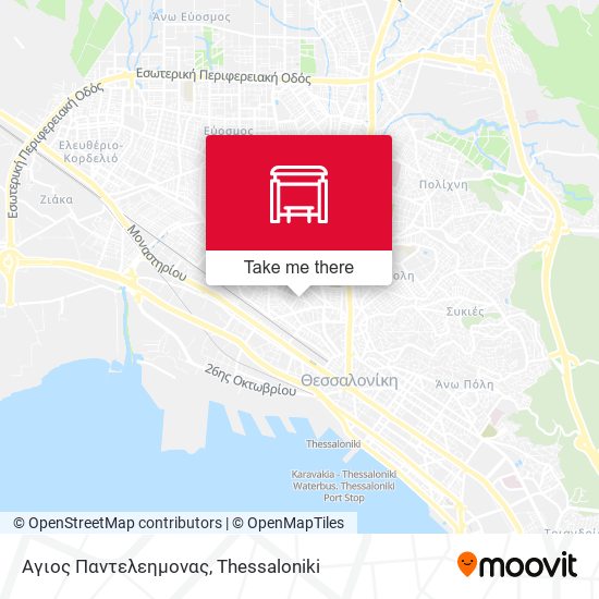 Αγιος Παντελεημονας map