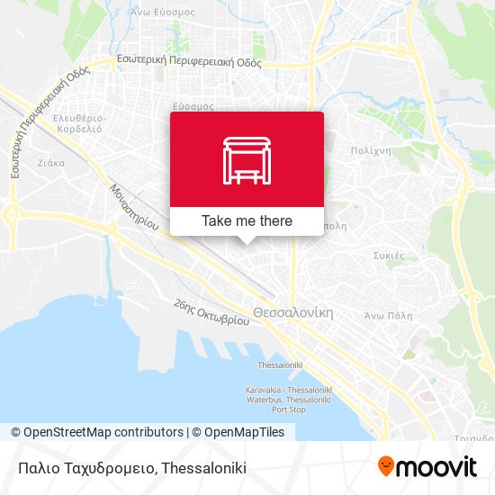 Παλιο Ταχυδρομειο map