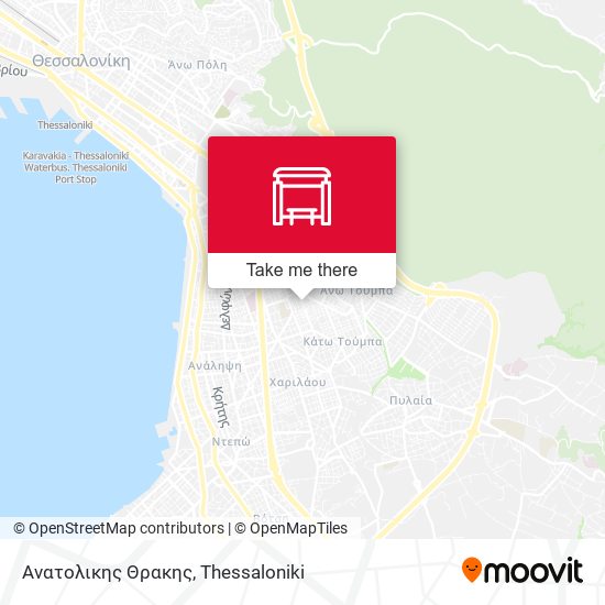 Ανατολικης Θρακης map