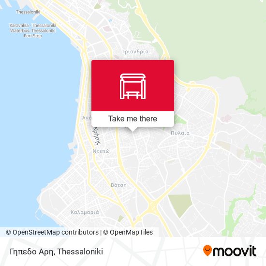 Γηπεδο Αρη map