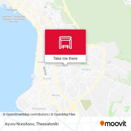 Αγιου Νικολαου map