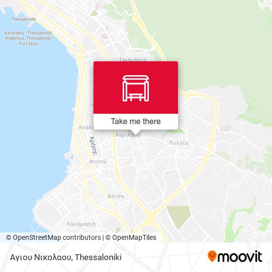 Αγιου Νικολαου map